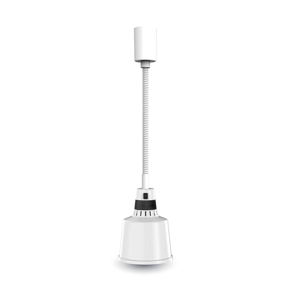 Roband PR20WH White Pendant Heat Lamp – 275W