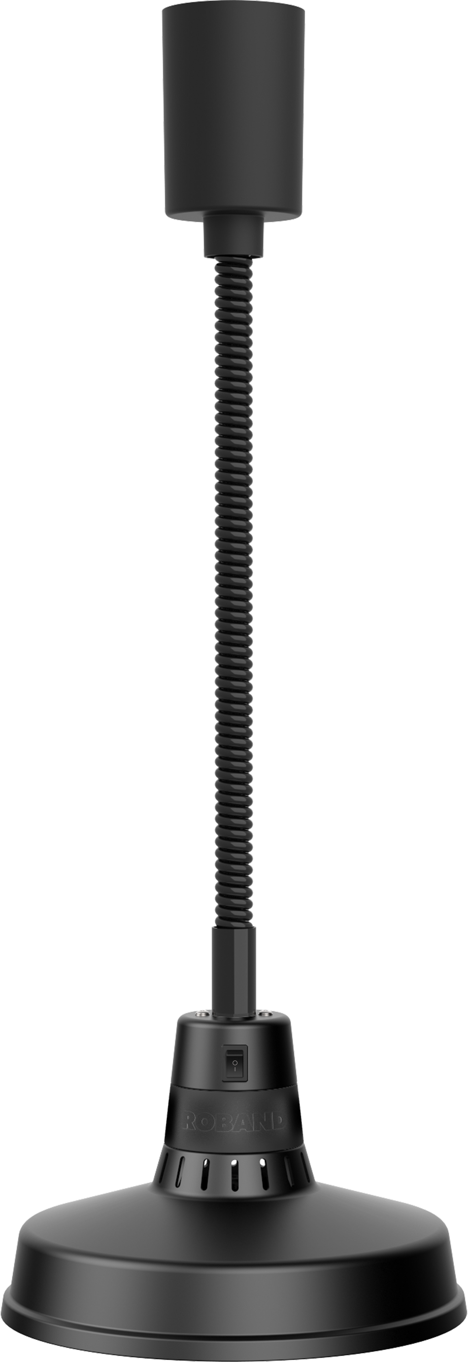Roband PR30BK Black Pendant Heat Lamp – 300W Quartz