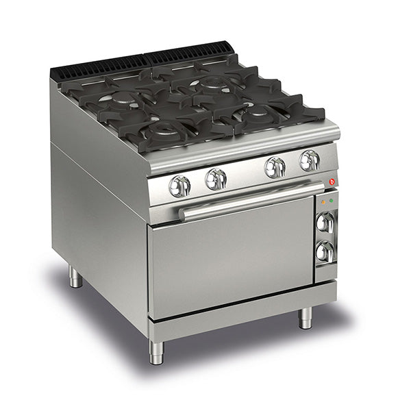 Baron 4 Burner Gas Cook Top With Gas Oven Q70PCF/G8005