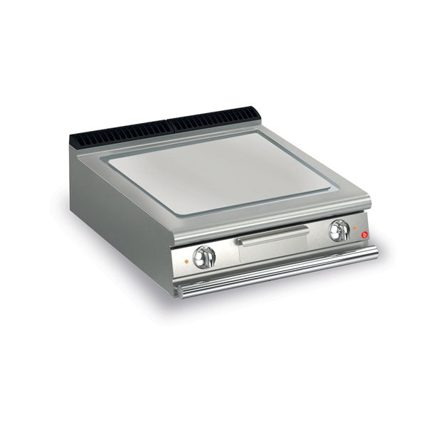 Baron 2 Burner Electric Fry Top With Smooth Chrome Plate And Thermostat Control Q70SFT/E805