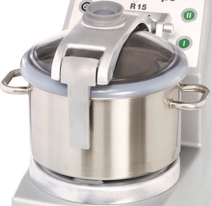 Robot Coupe R 15 - Cutter Mixer - 15L Stainless Bowl - Variable Speed - 3 Phase