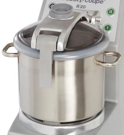 Robot Coupe R 20 - Cutter Mixer - 20L Stainless Bowl - Variable Speed - 3 Phase