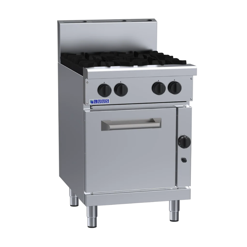 Luus RS-4B 4 Burner Cooktop Static Oven