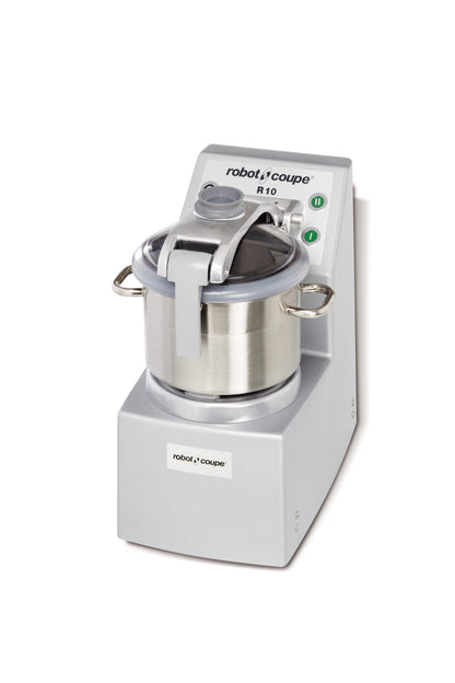 Robot Coupe R 10 - Cutter Mixer - 11.5L Stainless Bowl - 3 Phase