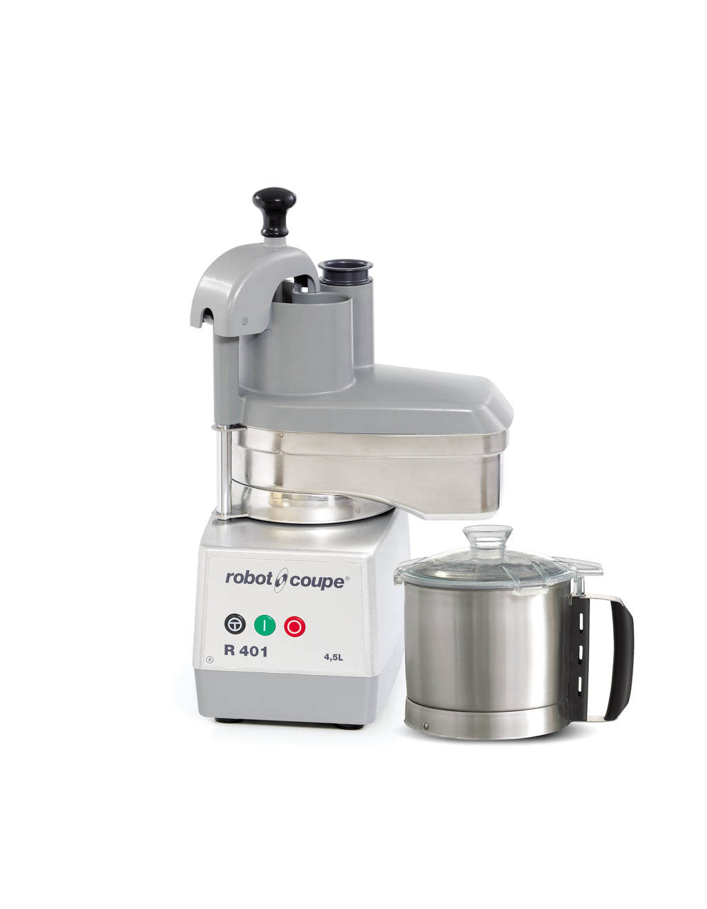 Robot Coupe R 401 - Food Processor - 4.5L Stainless Bowl - 4 Discs