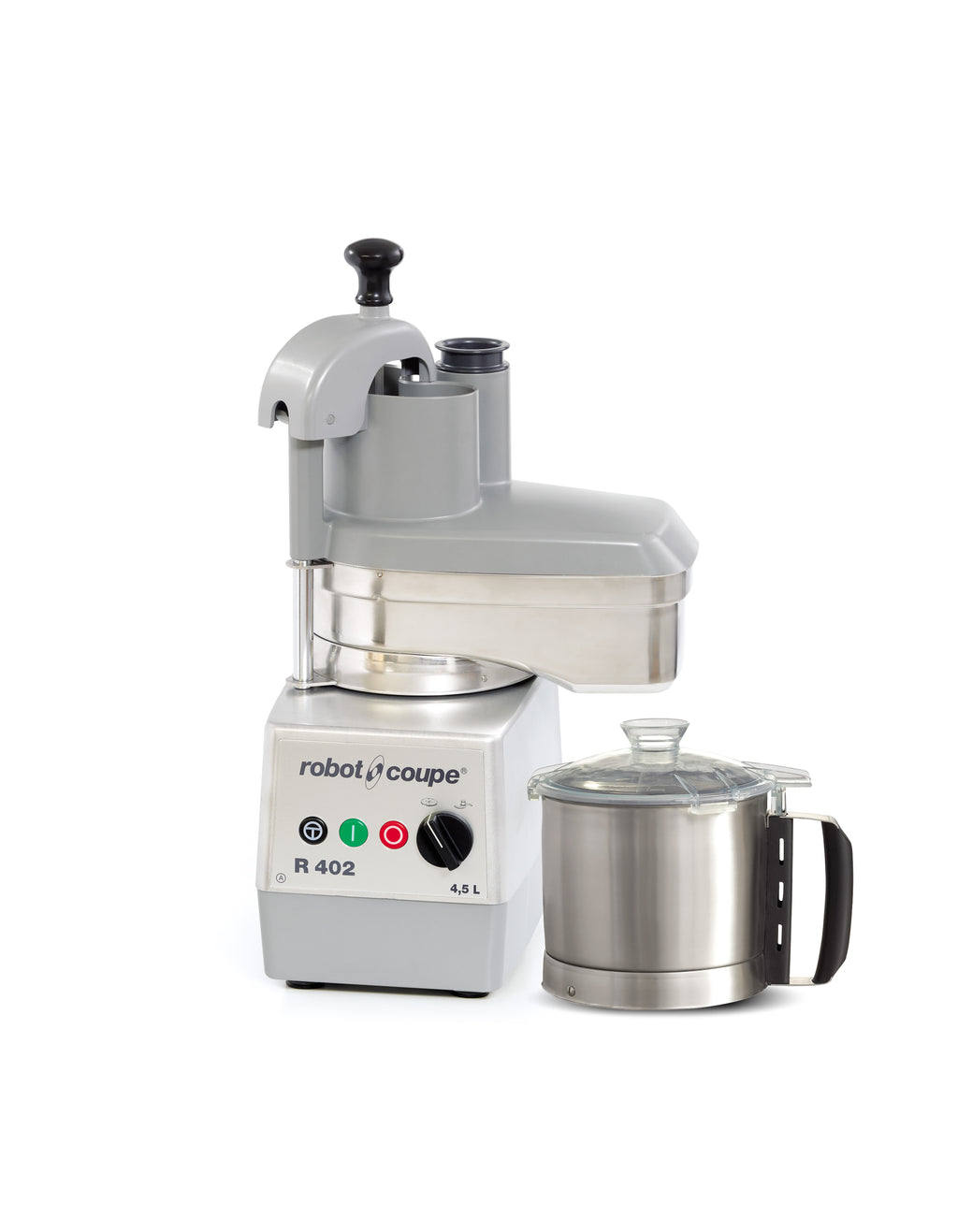 Robot Coupe R 402 Food Processor - 4.5L Stainless Bowl -  4 Discs