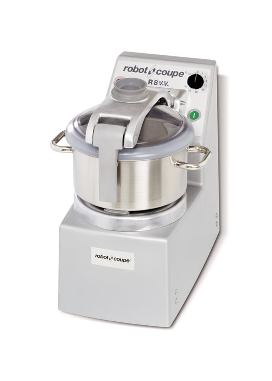 Robot Coupe R8 V.V. - Cutter Mixer - 8 Litre Bowl - Variable Speed