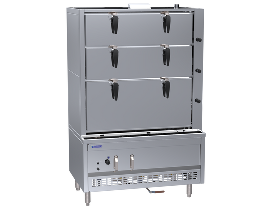 Luus SCM-120 1200mm Gas Steam Cabinet
