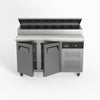2 Door Saladette Fridge – Fits 7 x 1/3 GN Trays SH2000-700