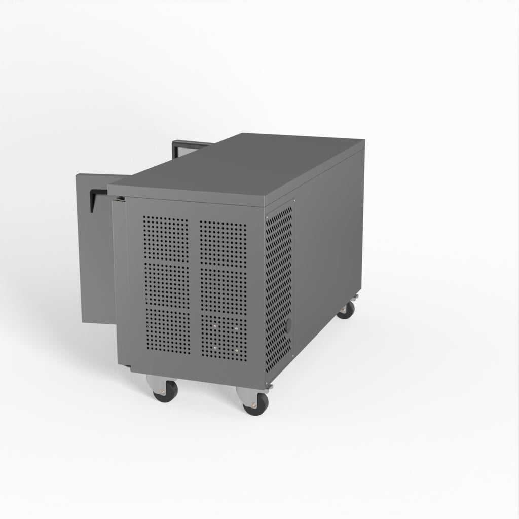 Two Door Commercial Under Bench Freezer 600mm Depth | SLX2100BT