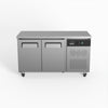 Two Door Commercial Under Bench Fridge 600mm Depth | SLX2100TN