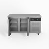 Two Door Commercial Under Bench Fridge 600mm Depth | SLX2100TN