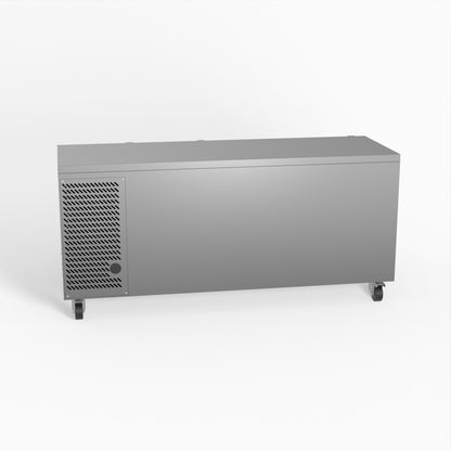 Three Door Commercial  Under Bench Fridge 600mm Depth - SLX3100TN