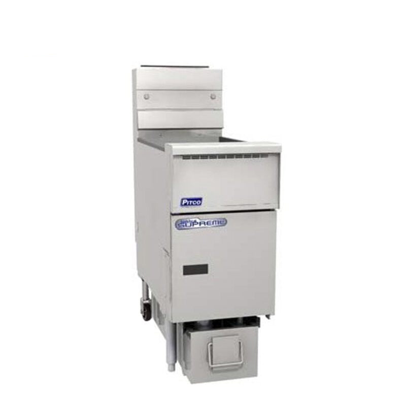 Pitco SSH55-FD Solstice Supreme Fryer with Filter Drawer