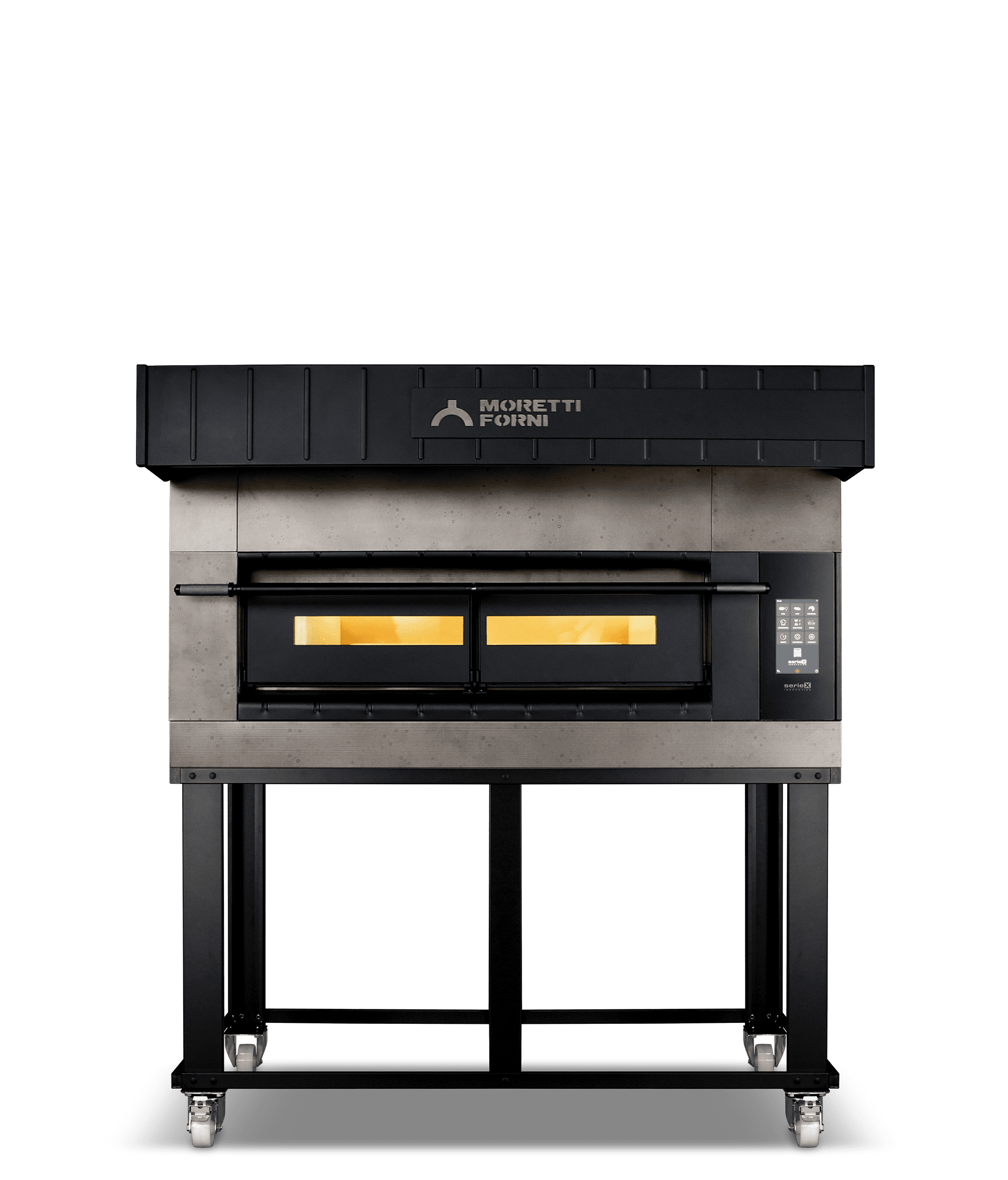 Lò nướng điện Moretti Forni Serie X X100E 1 khoang với mặt sàn rộng