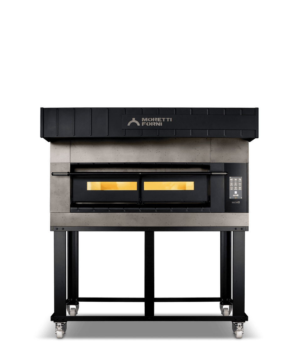 Moretti Forni COMP X100E/1/S serieX Single Deck Oven on Stand