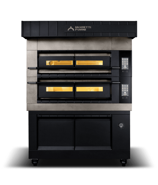 Moretti Forni COMP X100E/2/L serieX Double Deck Oven on Prover