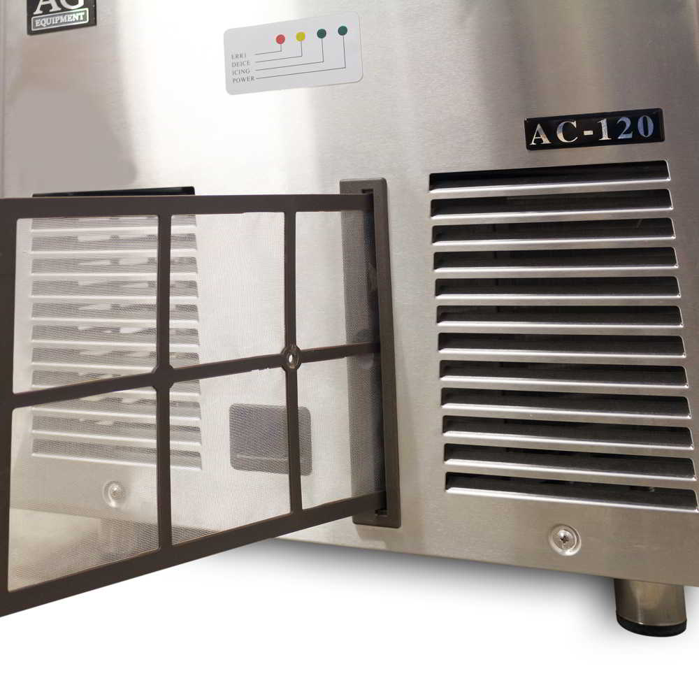 AC-120 Ice Machine 55Kg/24Hr 20kg Storage