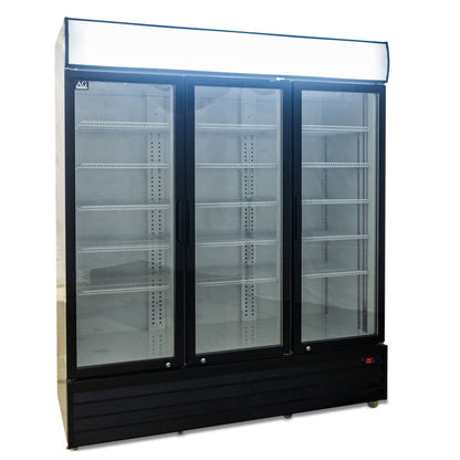 1500L Triple Glass Door Upright Display Fridge CU1500TNG