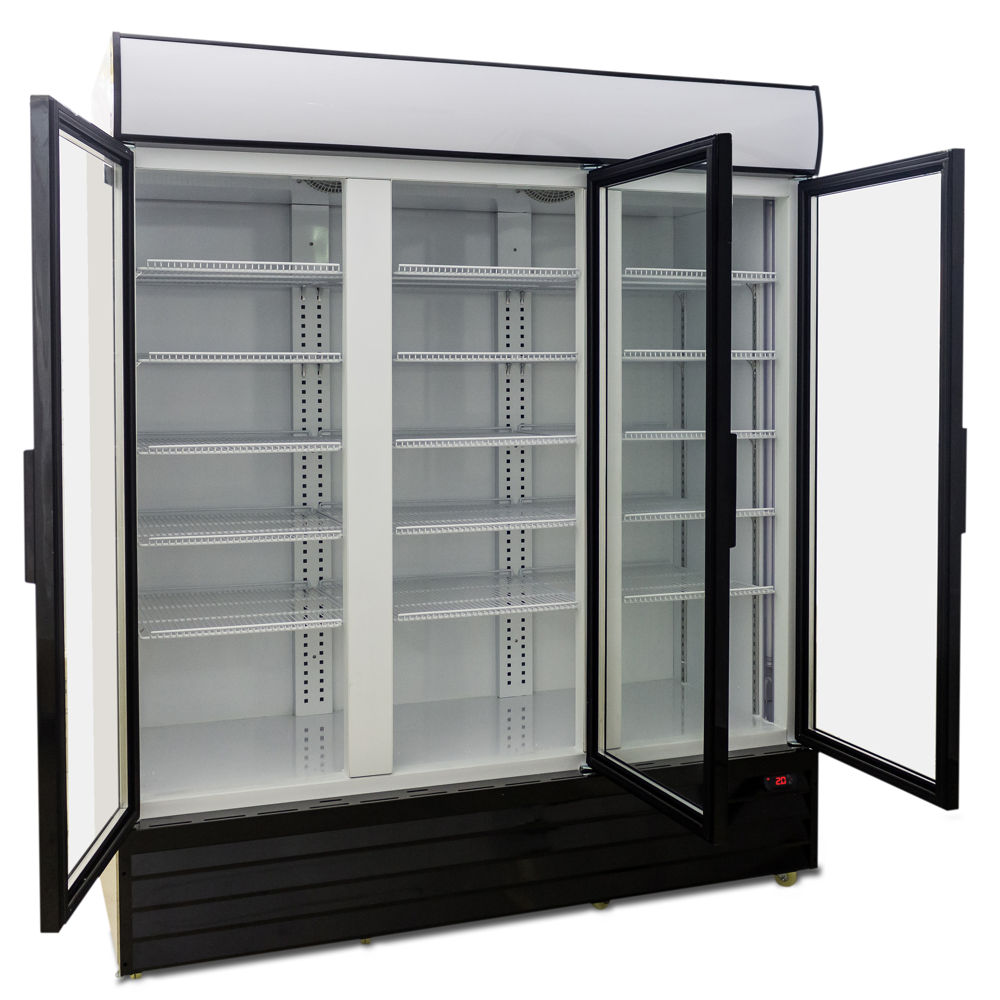 1500L Triple Glass Door Upright Display Fridge CU1500TNG