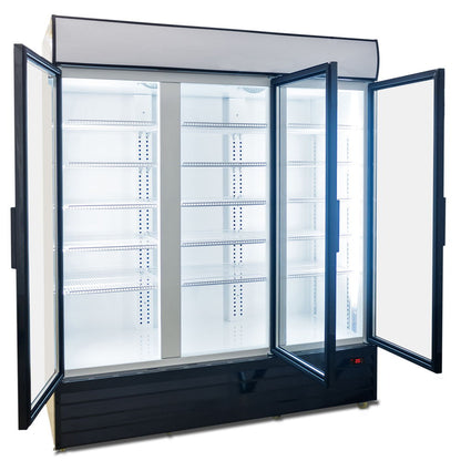 1500L Triple Glass Door Upright Display Fridge CU1500TNG