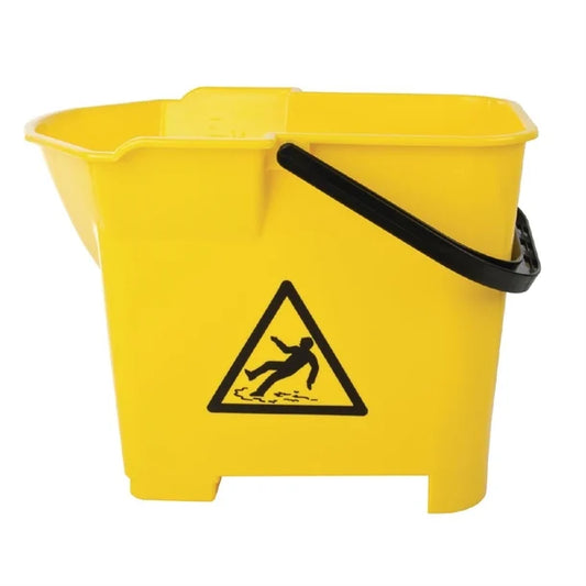 Jantex Yellow Bucket with Handle AB398