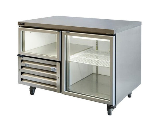 Anvil UBG1200(H) Under Bar Fridge 1 1/2 Glass Doors