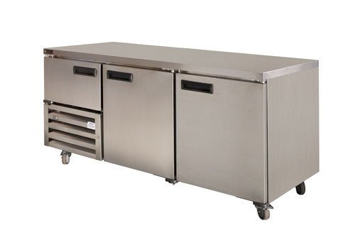 Anvil UBS1800(H) Stainless Steel Under Bar Fridge 2 1/2 Doors