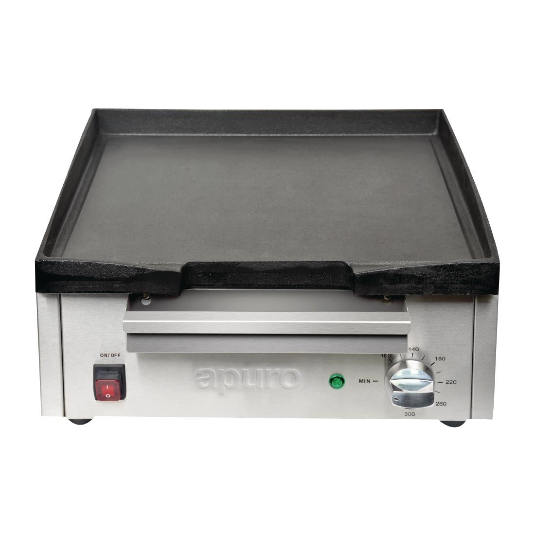 Apuro Large Countertop Cast Iron Griddle DC901-A