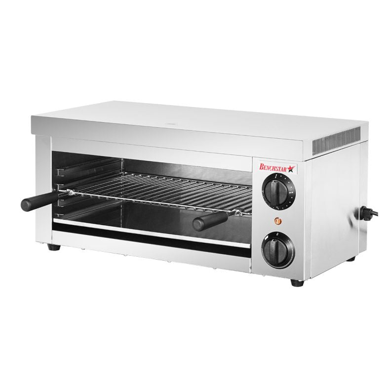 Commercial toaster oven on a white background