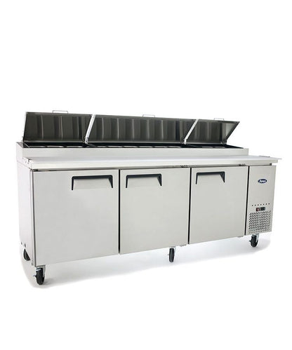 Atosa 3 Door Pizza Prep Table Fridge 2362mm MPF8203