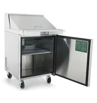 Atosa 1 Door Sandwich Prep Table Fridge 698mm MSF8301