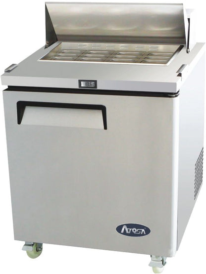 Atosa 1 Door Sandwich Prep Table Fridge 698mm MSF8301