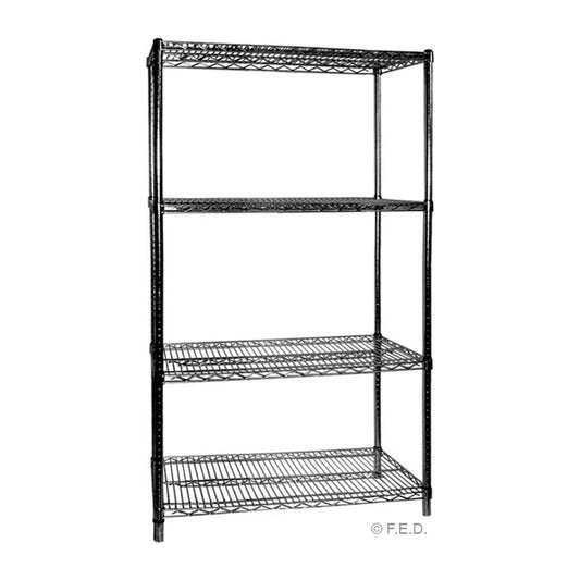 B24/24 Four Tier Shelving - 610 mm deep x 1880 high x 610 width