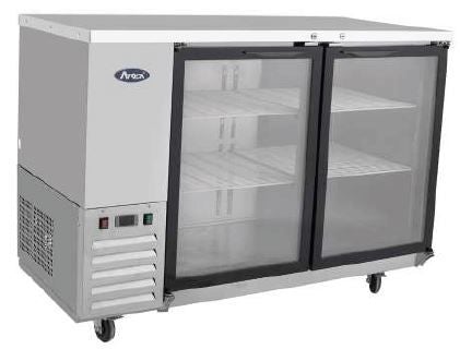 Atosa Back Bar Cooler With Glass Door MBB48G