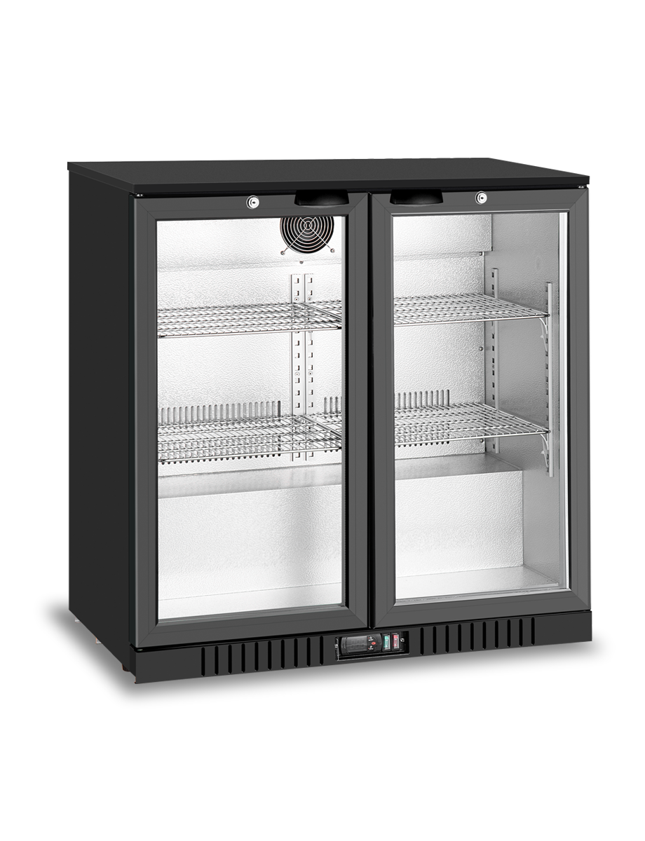 Atosa 2 swing doors back bar cooler BB-208HEC