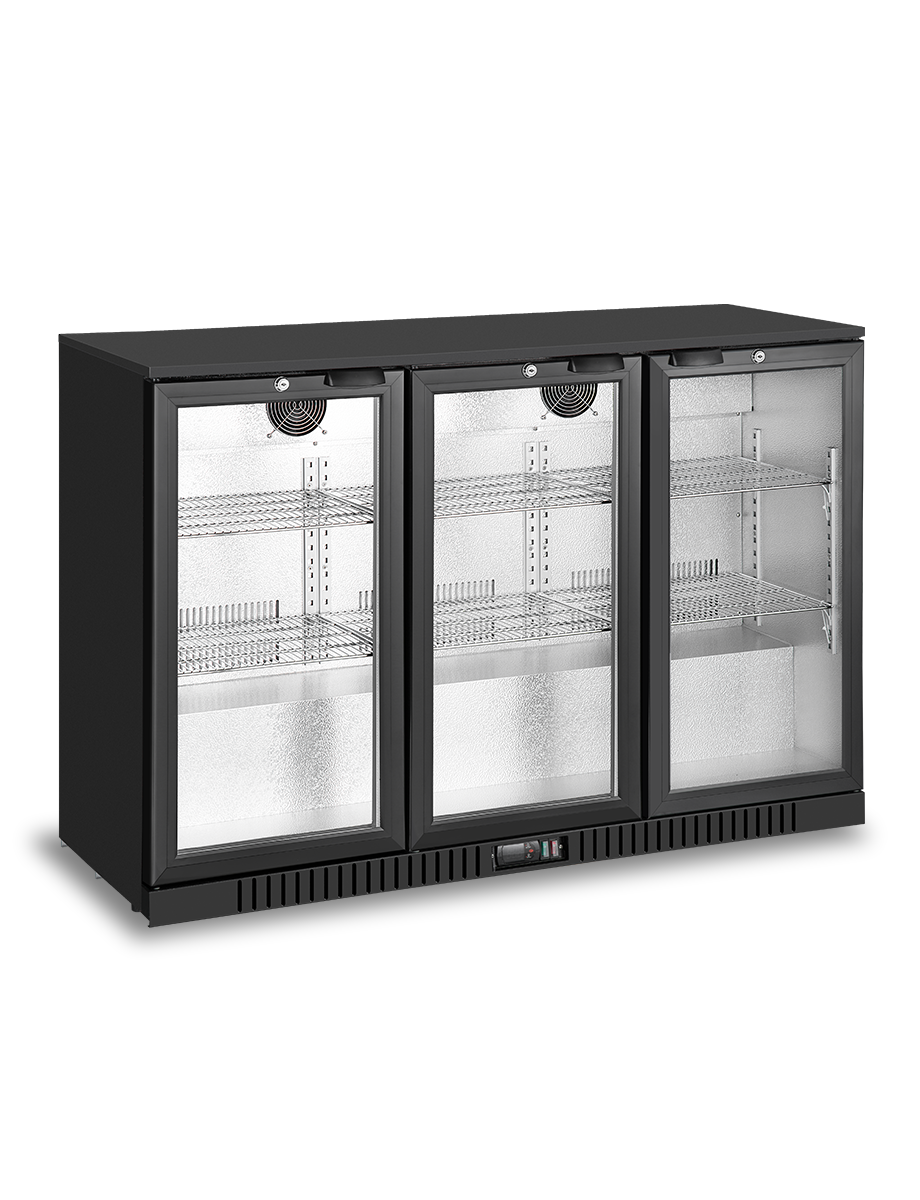 Atosa 3 swing doors back bar cooler BB-330HEC