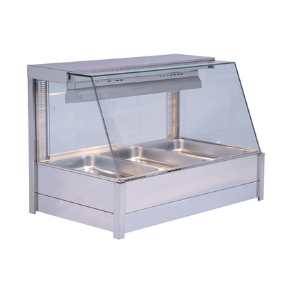 Bonvue Angled Countertop Wet and Dry Bain Marie BM11TC