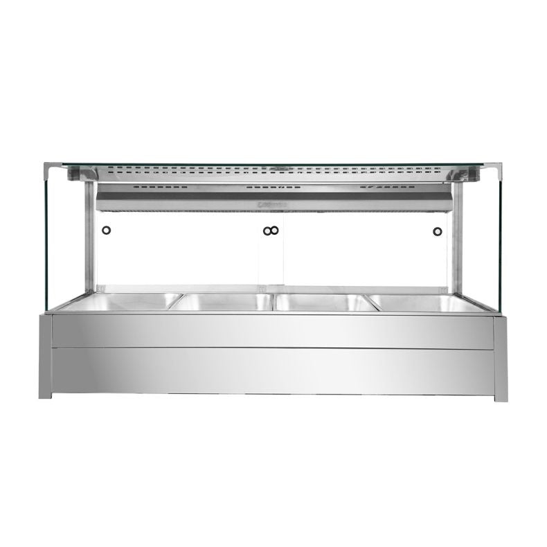 Bonvue Square Countertop Wet and Dry Bain Marie BM14SC