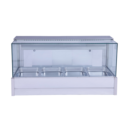 Square Countertop Wet and Dry Bain Marie Fits 4x 1/1GN BM14SC