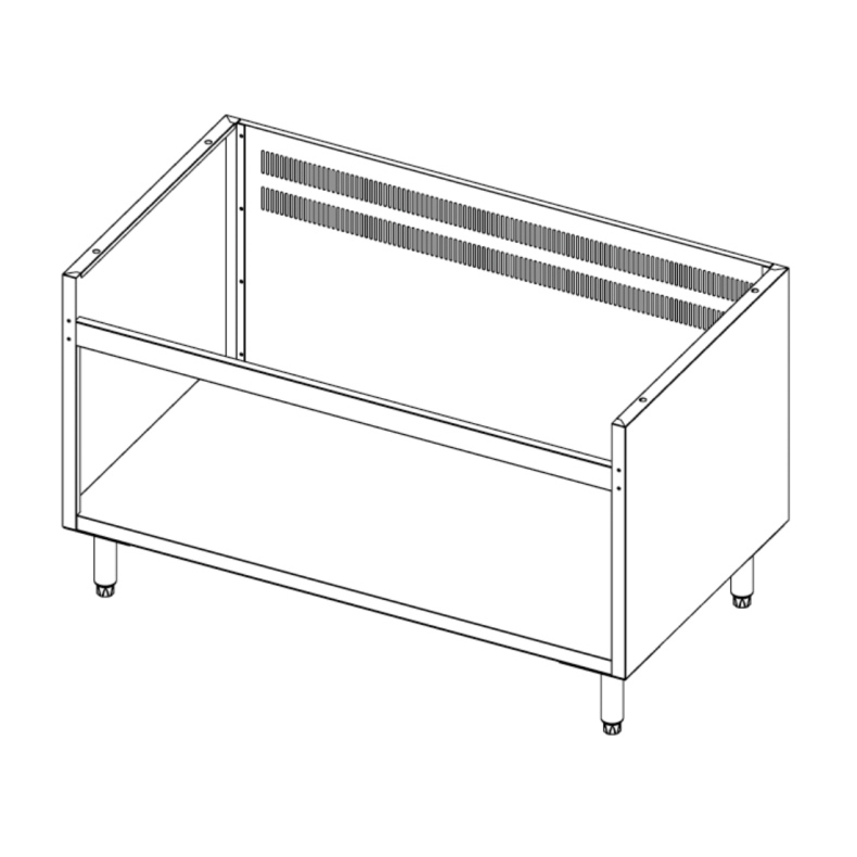 Brenner Forge 800 Series 1200mm width Stainless Steel Cabinet Stand - BREG8-1200E