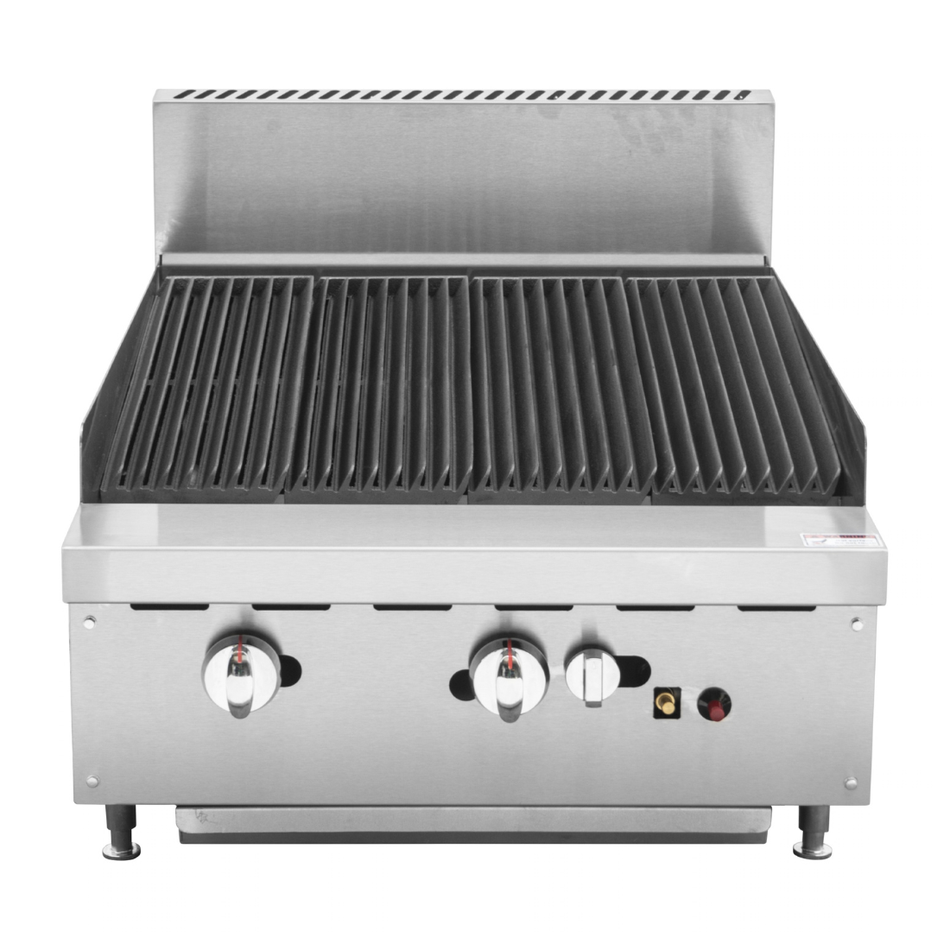 BRENNER Forge 800 Series 600mm 2 Burner LPG Char Grill Top – BREG8C-600L