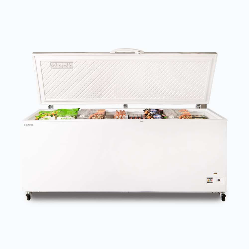 Bromic CF0700FTSS-NR Storage Chest Freezer - 675L - Stainless Steel Top