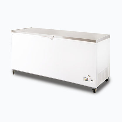 Bromic CF0700FTSS-NR Storage Chest Freezer - 675L - Stainless Steel Top