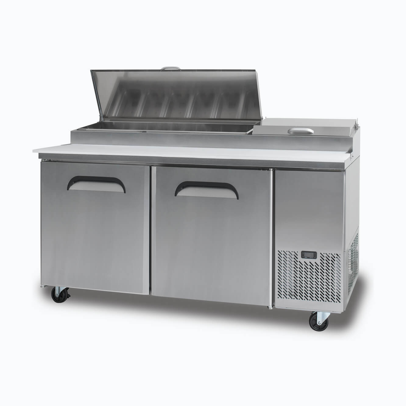 Bromic PP1700 Pizza Prep Fridge 2 Doors 1702mm - 9 Pans