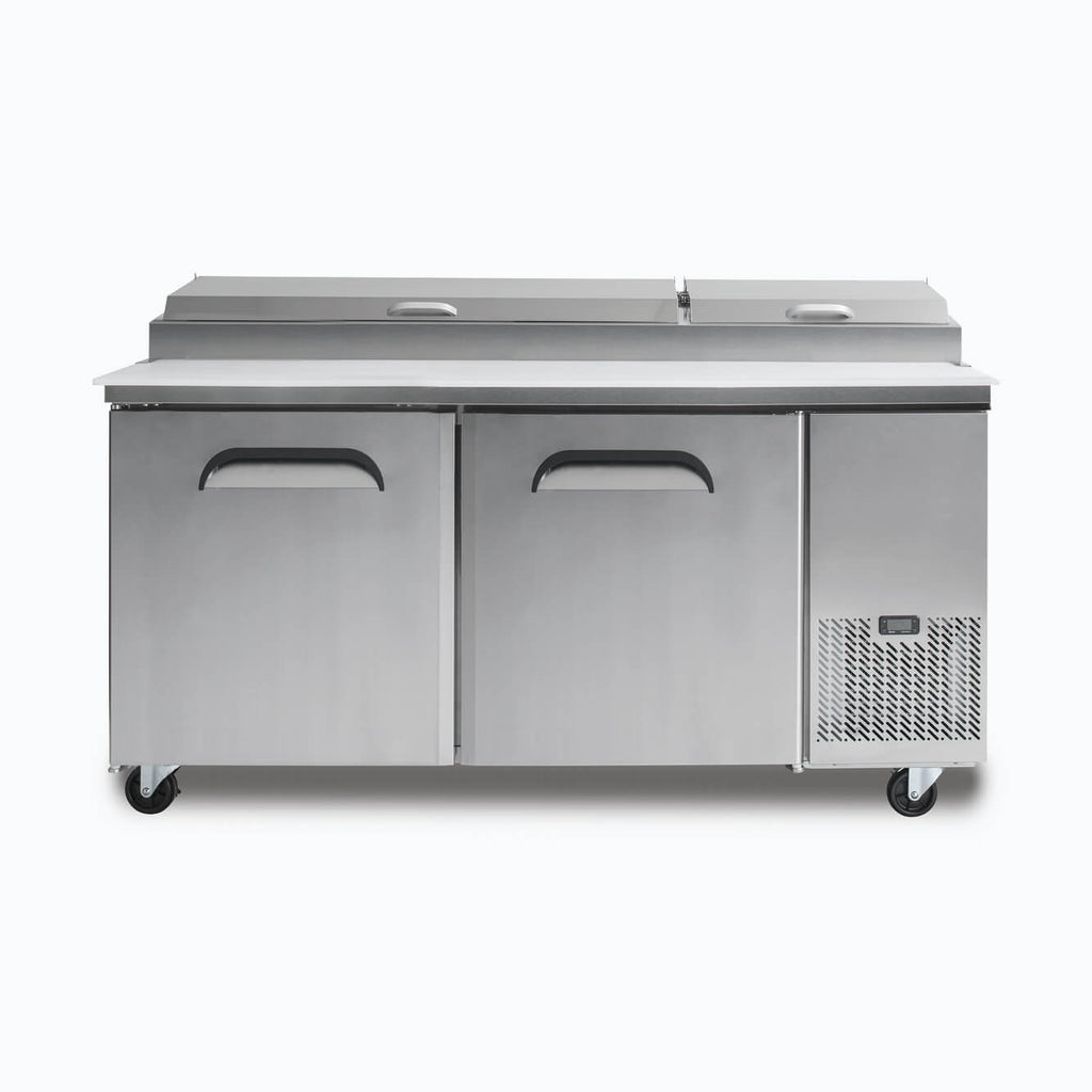 Bromic PP1700 Pizza Prep Fridge 2 Doors 1702mm - 9 Pans