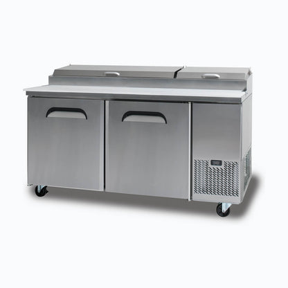 Bromic PP1700 Pizza Prep Fridge 2 Doors 1702mm - 9 Pans