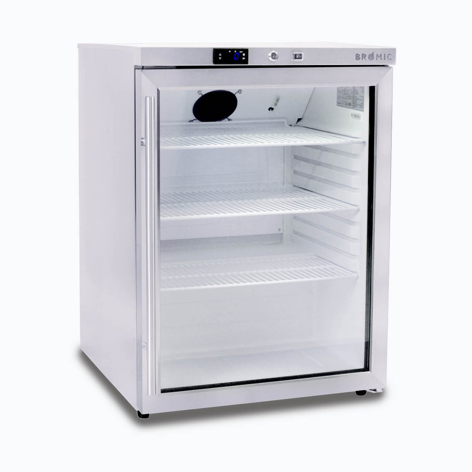 Bromic UBC0140GD-NR Under Bench Display Fridge – 138L Glass Door
