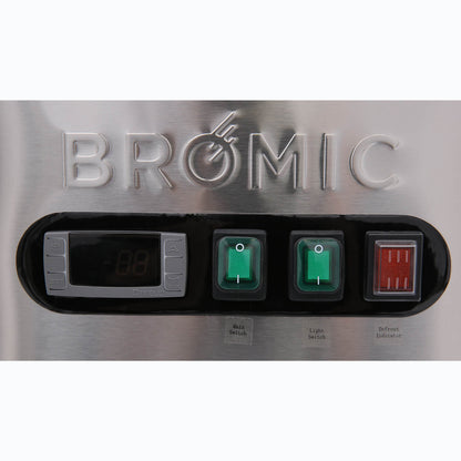 Bromic UBC1360GD-NR 2 Door Under Bench Display Fridge 282L