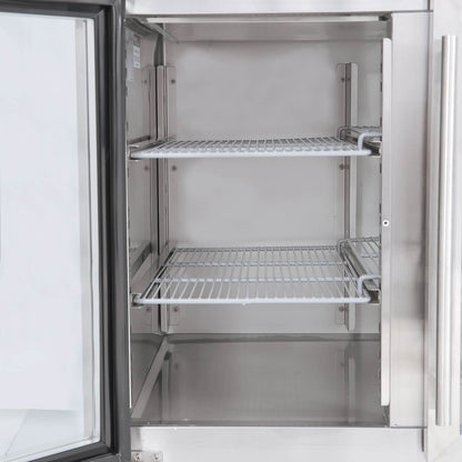 Bromic UBC1795GD-NR Under Bench Display Fridge 417L - 3 Doors